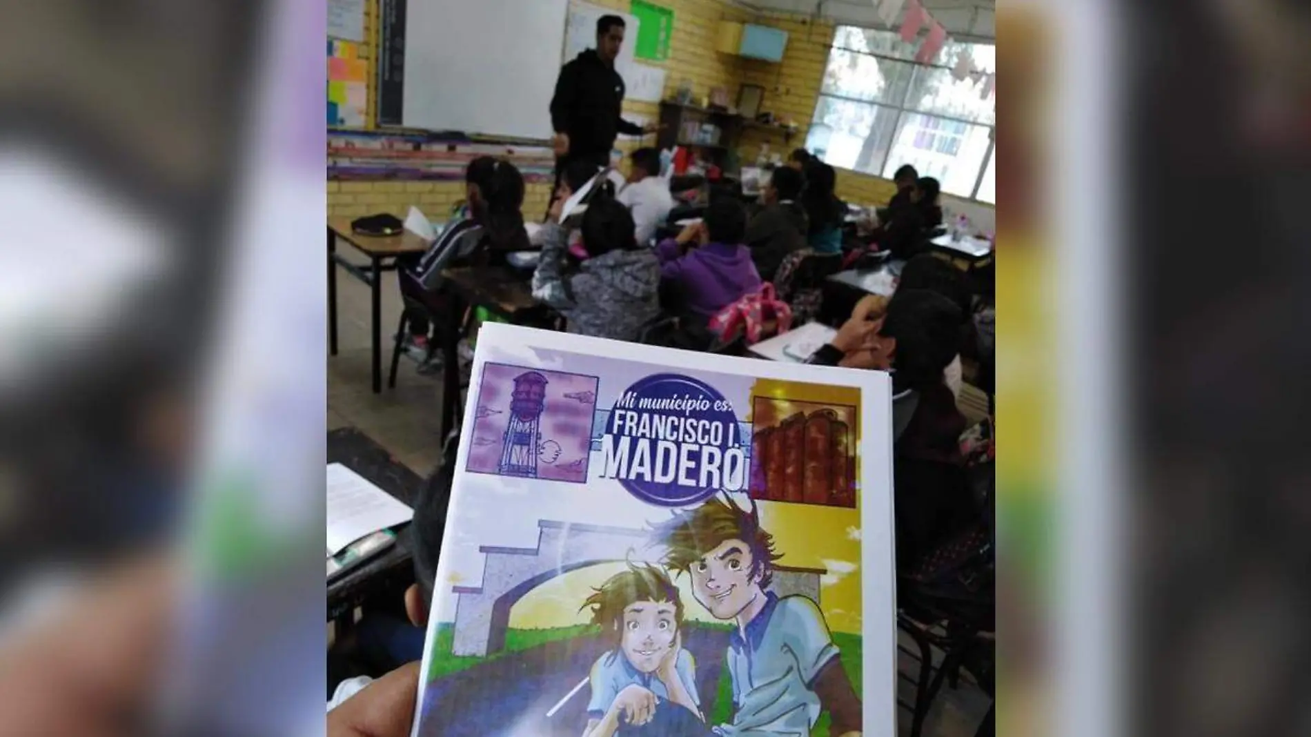 26 COBIAN 5   Lleva cronista la historia de Madero a escuelas primarias